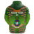 Custom Fiji Vuci Rugby Club Zip Hoodie Creative Style Green, Custom Text And Number LT8 - Wonder Print Shop