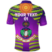 Custom Fiji Vuci Rugby Club Polo Shirt Creative Style Purple, Custom Text And Number LT8 - Wonder Print Shop