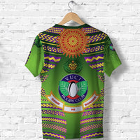 Custom Fiji Vuci Rugby Club T Shirt Creative Style Green LT8 - Wonder Print Shop