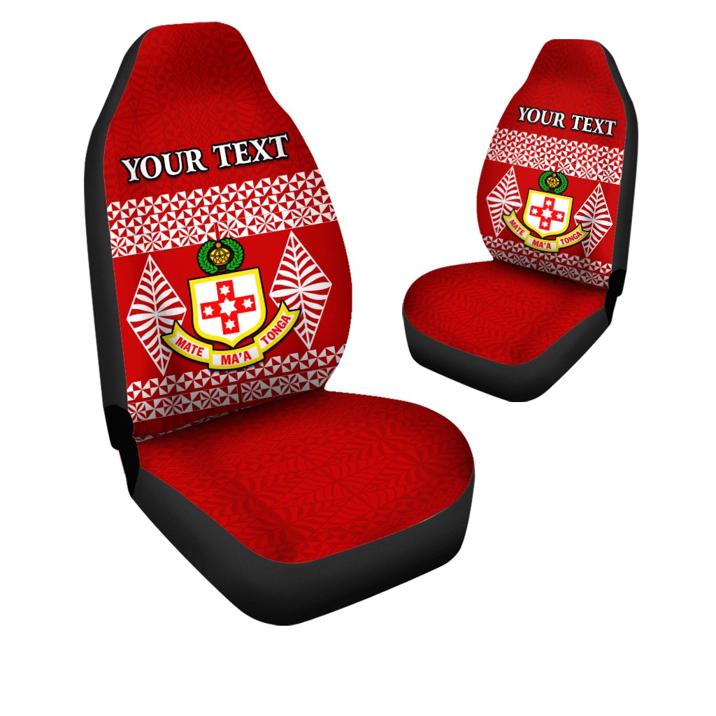 (Custom Personalised) Kolisi Tonga Car Seat Covers Version 02 LT13 - Wonder Print Shop