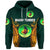 Custom Papua New Guinea Waghi Tumbes Hoodie Rugby Green, Custom Text And Number LT8 - Wonder Print Shop