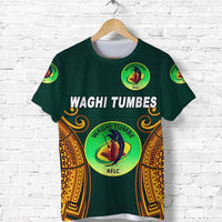 Papua New Guinea Waghi Tumbes T Shirt Rugby Green LT8 - Wonder Print Shop