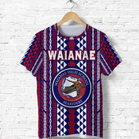 Custom Hawaii Waianae High School T Shirt Seariders Simple Style LT8 - Wonder Print Shop