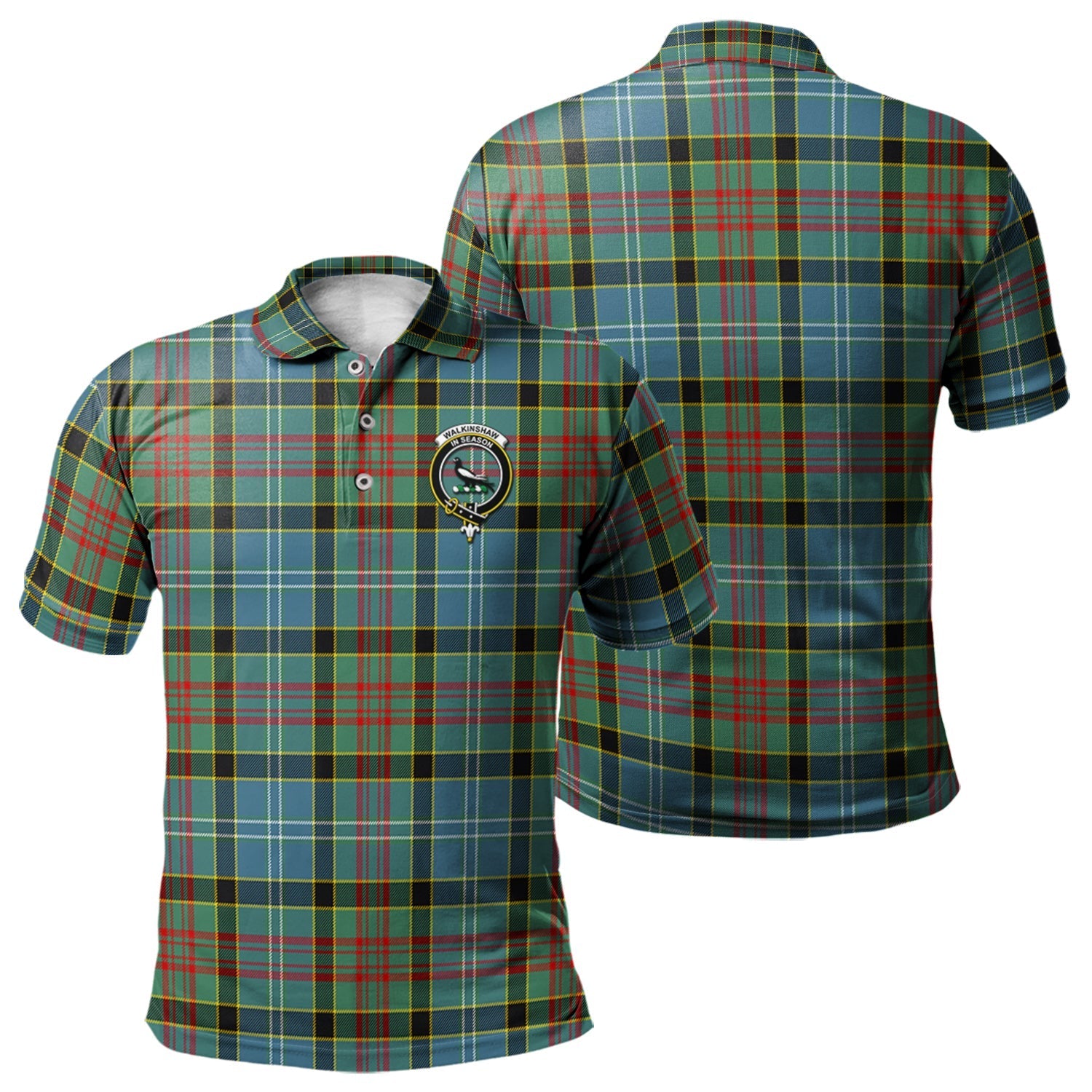 scottish-walkinshaw-clan-crest-tartan-polo-shirt