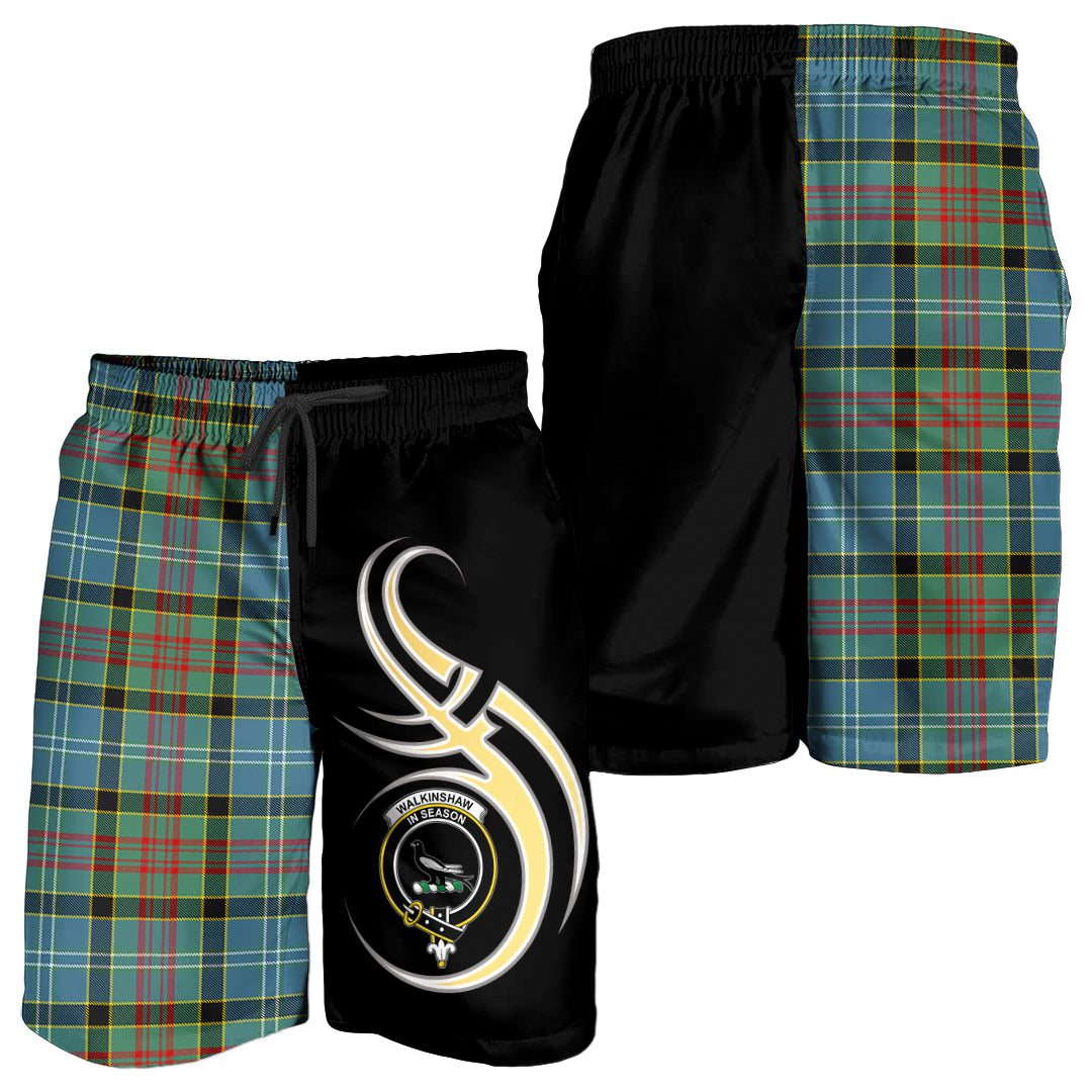 scottish-walkinshaw-clan-crest-believe-in-me-tartan-men-shorts