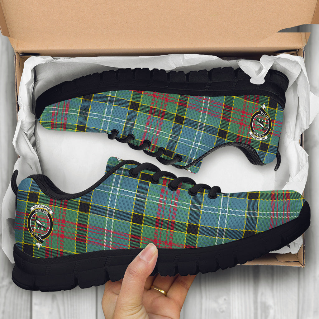 scottish-walkinshaw-clan-crest-tartan-sneakers