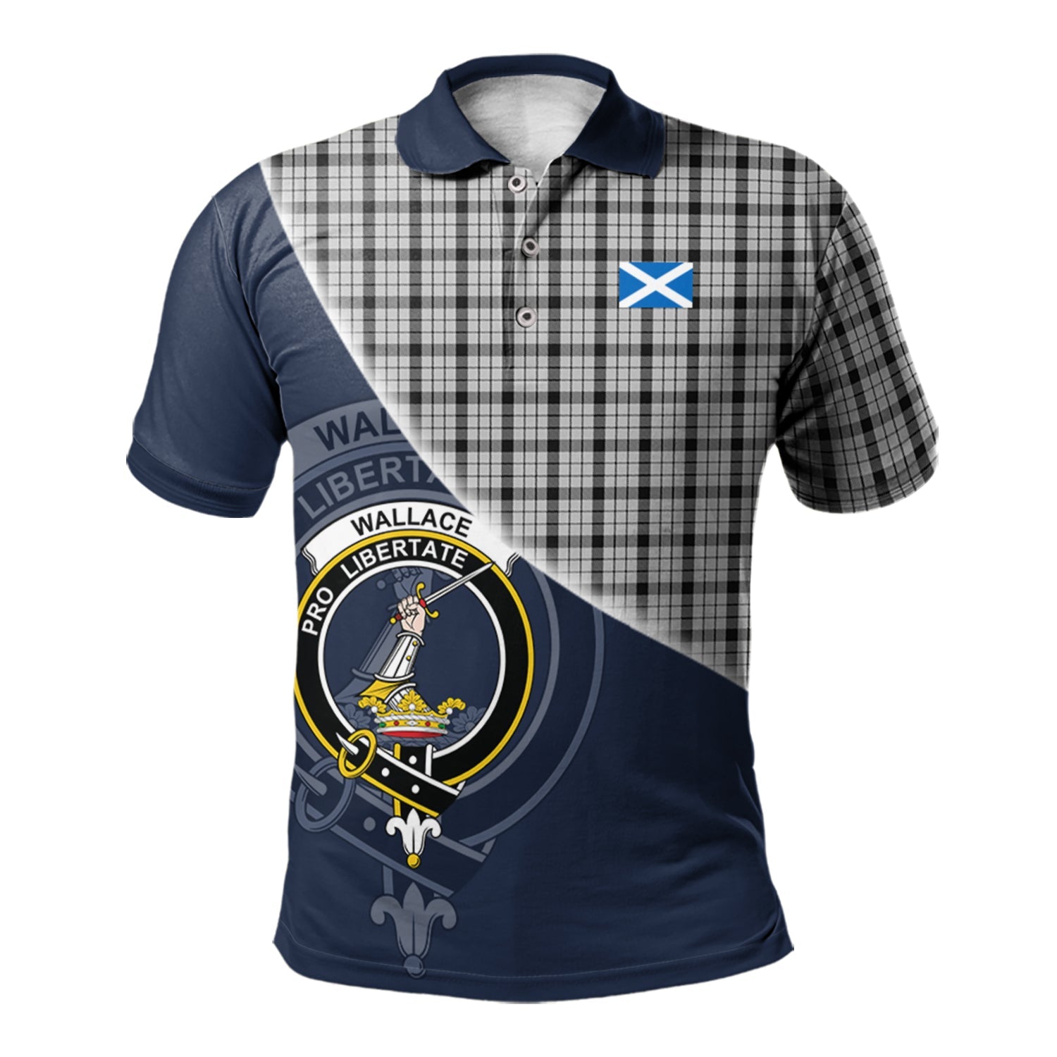 scottish-wallace-dress-clan-crest-tartan-scotland-flag-half-style-polo-shirt