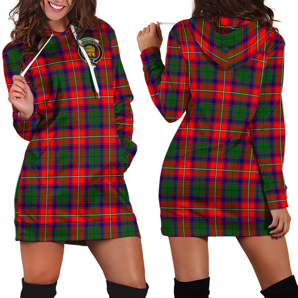 scottish-wauchope-clan-crest-tartan-hoodie-dress