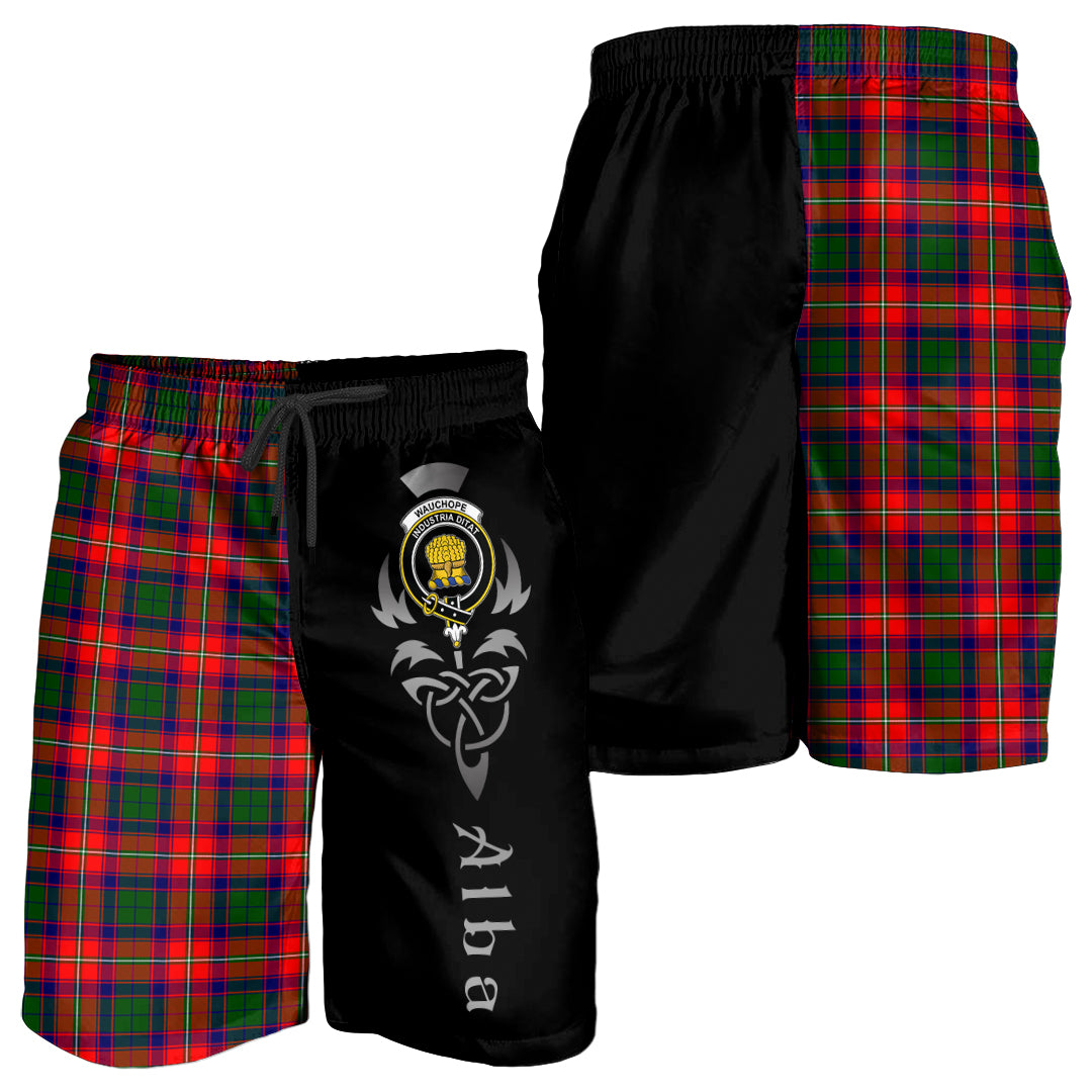 scottish-wauchope-clan-crest-alba-celtic-tartan-men-shorts