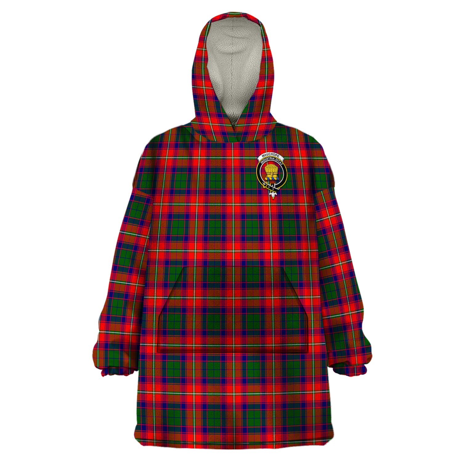 scottish-wauchope-clan-crest-tartan-wearable-blanket-hoodie