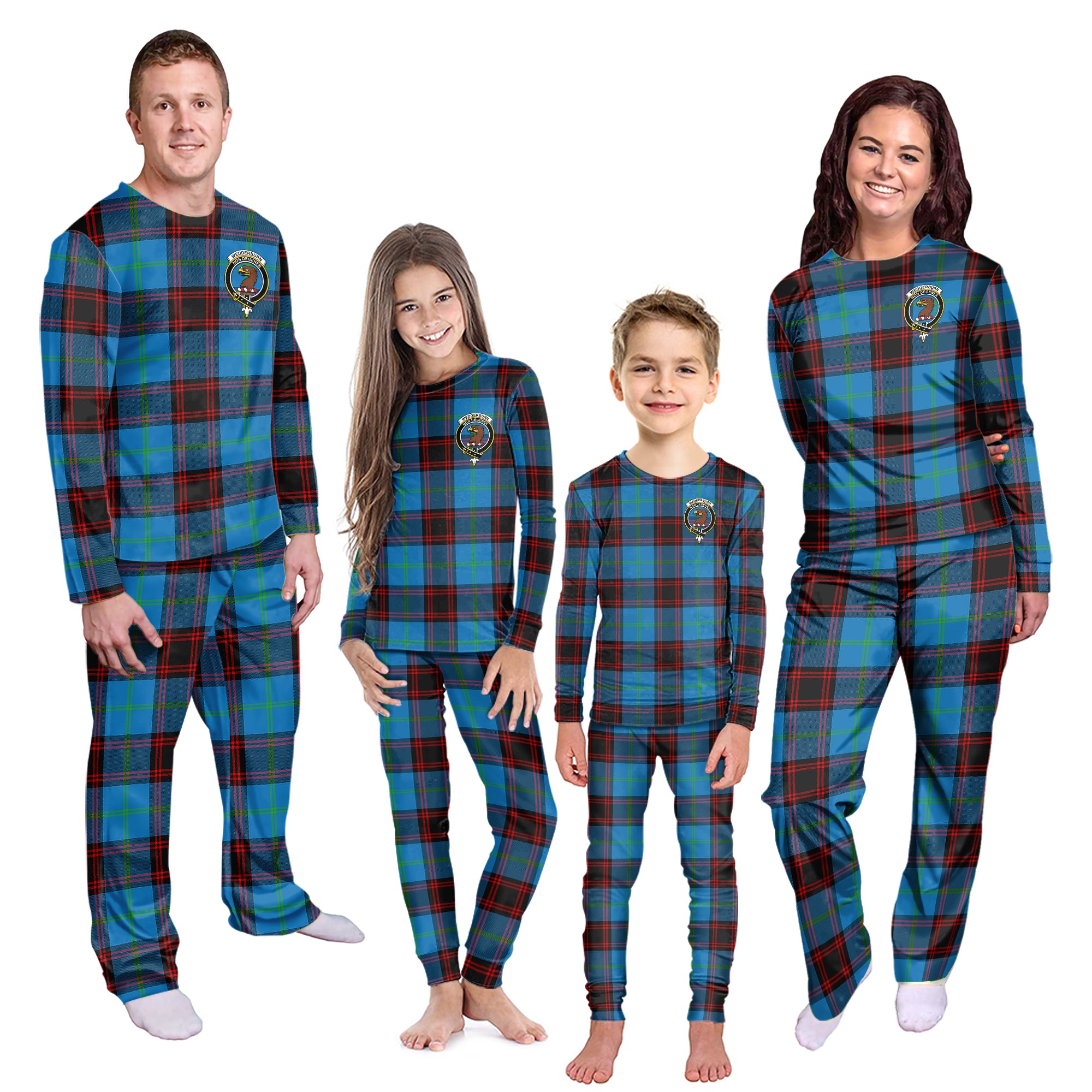 scottish-wedderburn-clan-crest-tartan-pajama