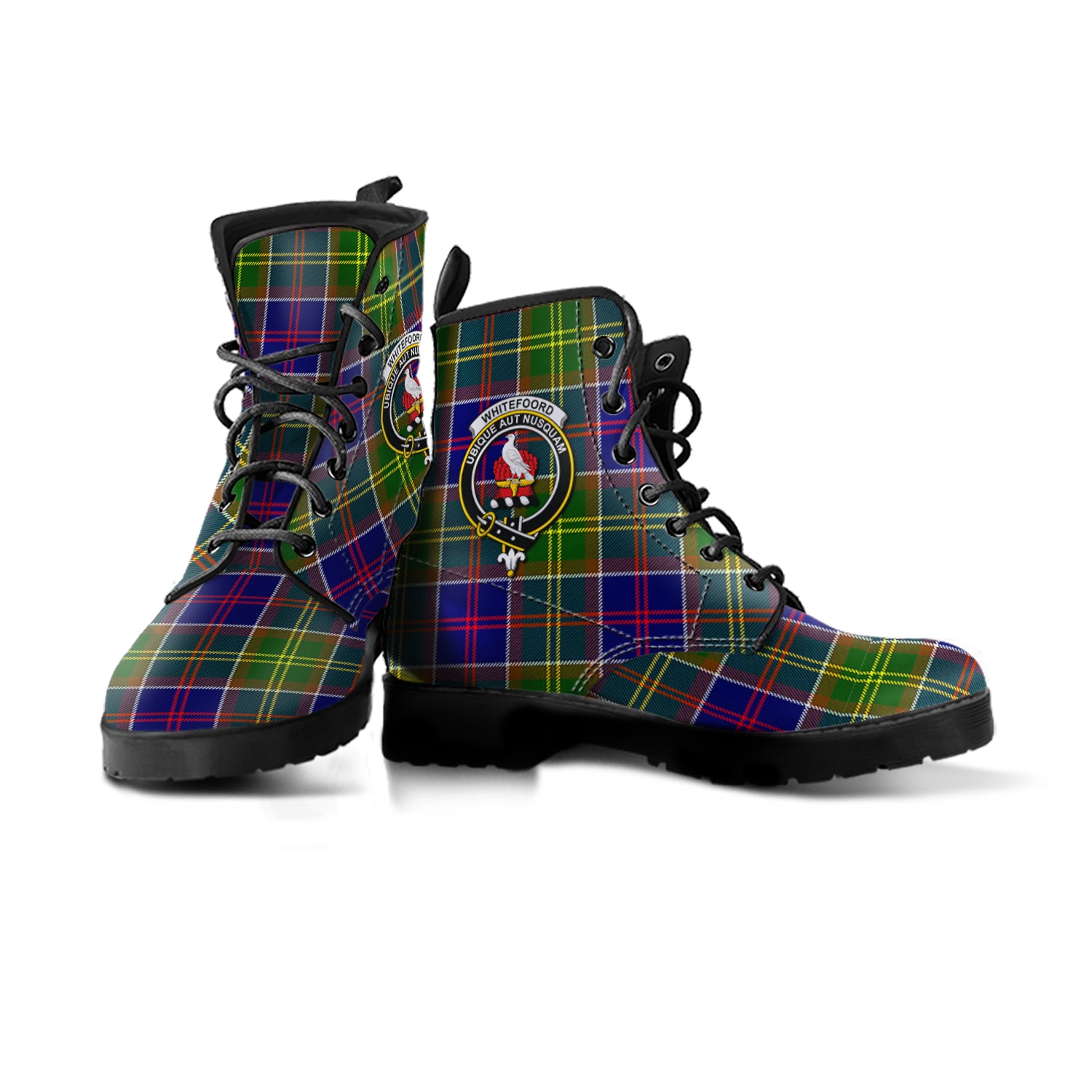 scottish-whitefoord-modern-clan-crest-tartan-leather-boots