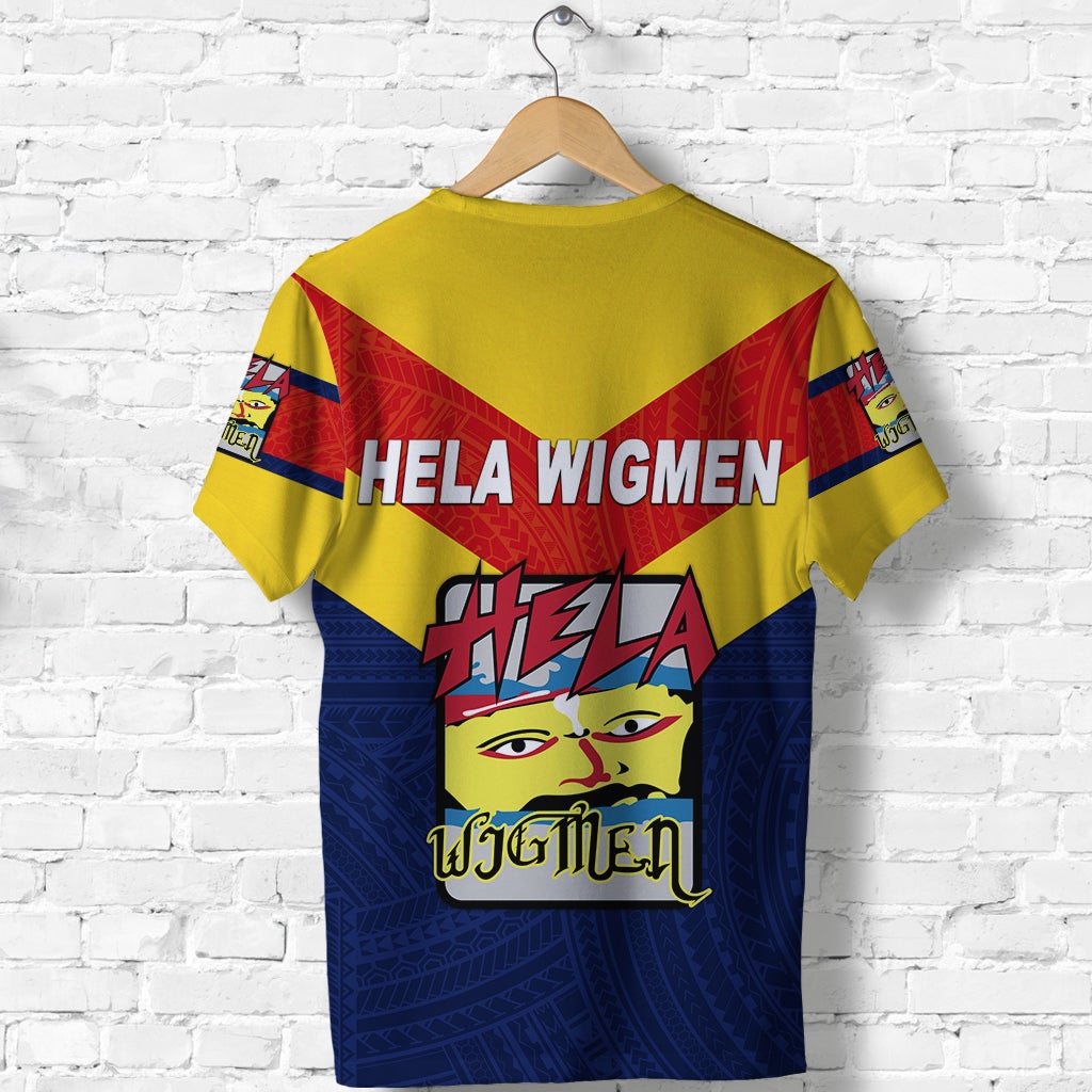 Papua New Guinea Hela Wigmen T Shirt Rugby Simple Style LT8 - Wonder Print Shop