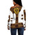 Eritrea Women Off Shoulder Sweater Fancy Tibeb Vibes - White LT8 - Wonder Print Shop