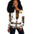(Custom Personalised) Ethiopia Women Off Shoulder Sweater Ethiopian Lion Of Judah Tibeb Vibes NO.1 Ver - White LT8 - Wonder Print Shop