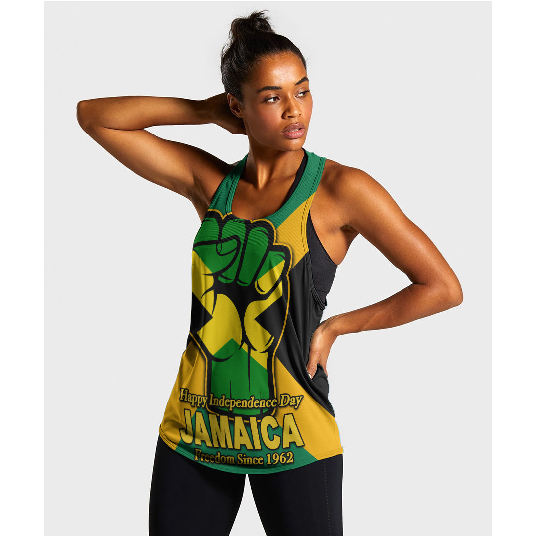 Jamaica Independence Day Women Tank Top LT6 - Wonder Print Shop