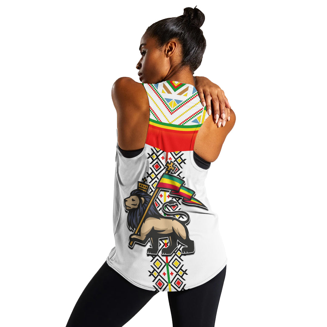 Ethiopia Women Racerback Tanks Reggae Style No.1 LT6 - Wonder Print Shop