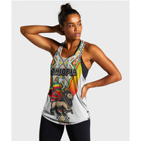 Ethiopia Women Racerback Tanks Reggae Style No.1 LT6 - Wonder Print Shop