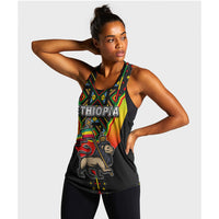 Ethiopia Women Racerback Tanks Reggae Style No.2 LT6 - Wonder Print Shop