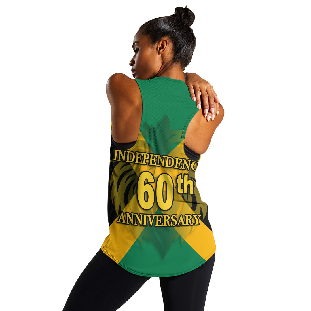 Jamaica Independence Day Women Tank Top Lion LT6 - Wonder Print Shop