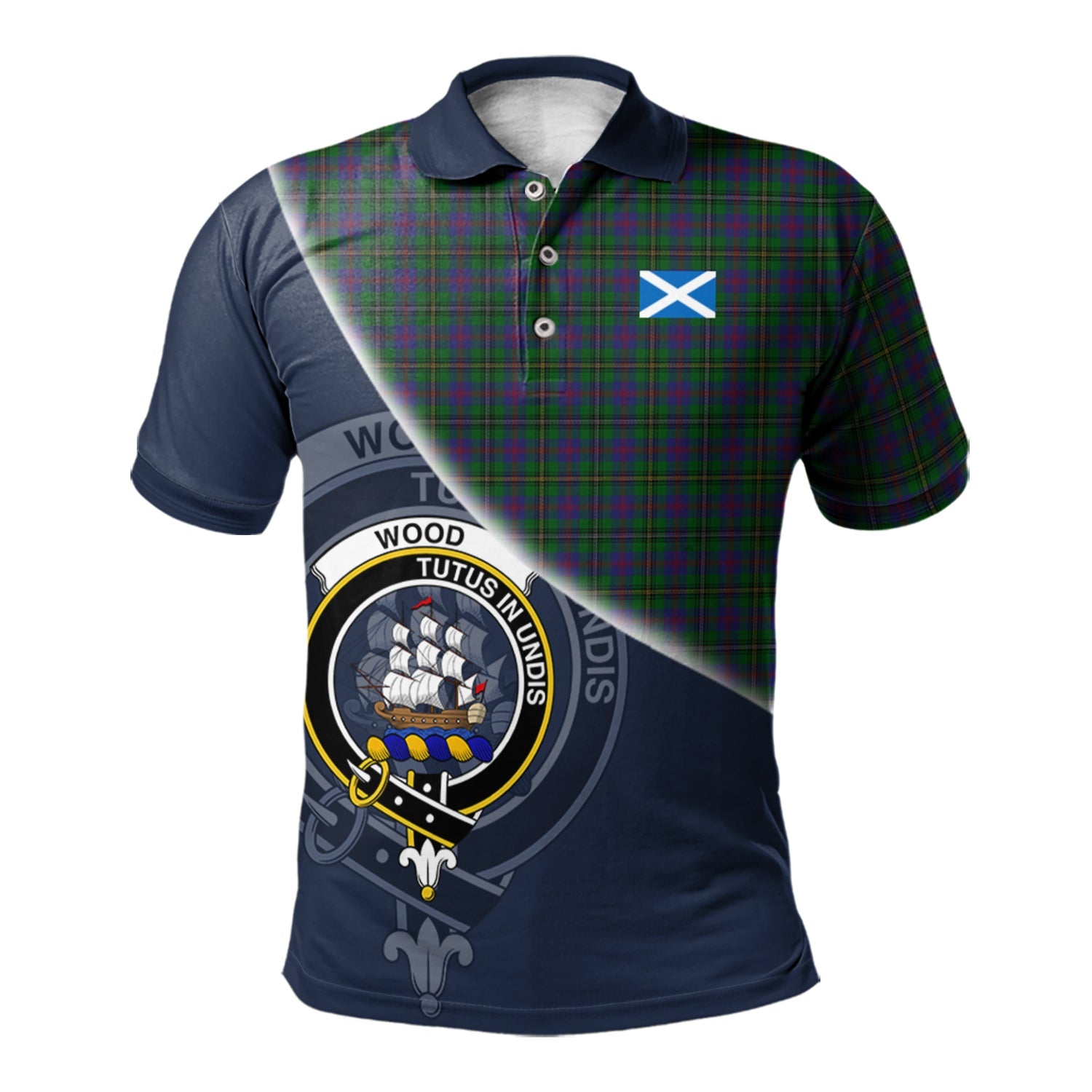 scottish-wood-clan-crest-tartan-scotland-flag-half-style-polo-shirt