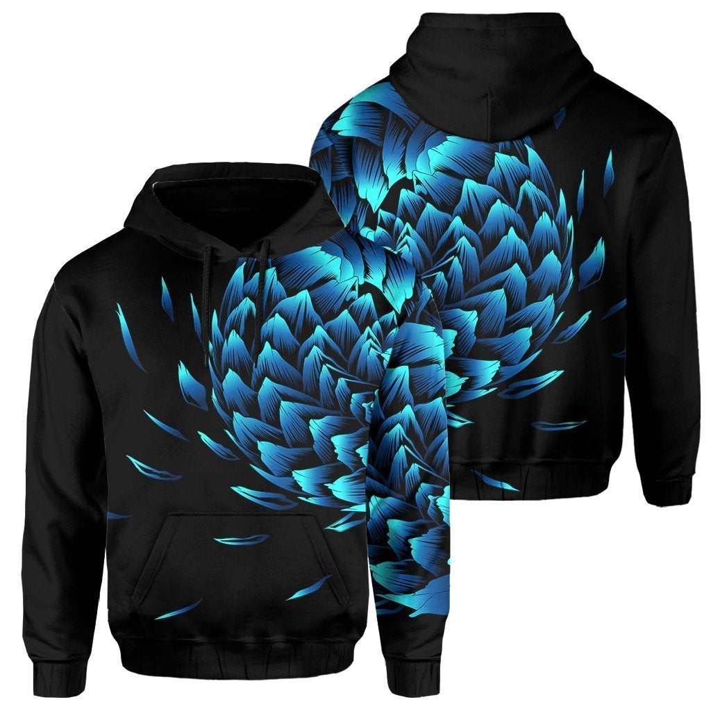 african-hoodie-africa-pullover-power-pangolin-blue-pullover