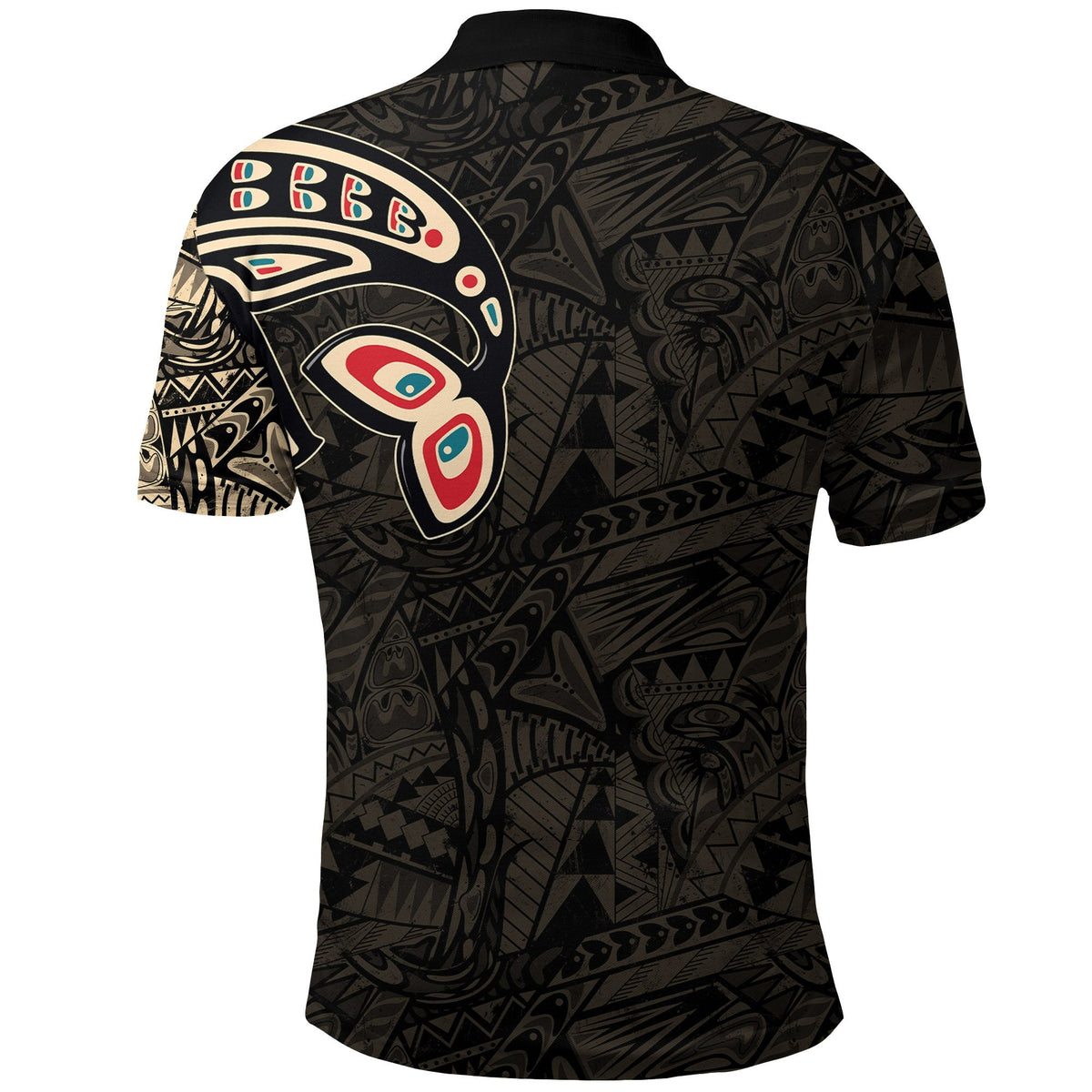 Canada Haida Killer Whale Polo Shirt - Wonder Print Shop