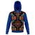 Blue Native Tribes Pattern Native American All Over Hoodie LT10 - Wonder Print Shop