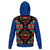 Blue Native Tribes Pattern Native American All Over Hoodie LT10 - Wonder Print Shop