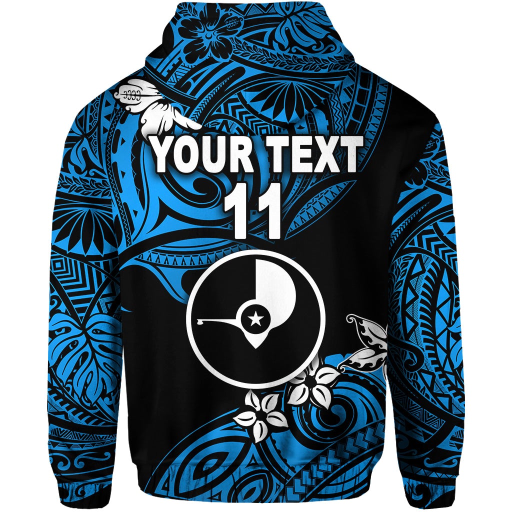 Custom FSM Yap Hoodie Unique Vibes Blue LT8 - Wonder Print Shop