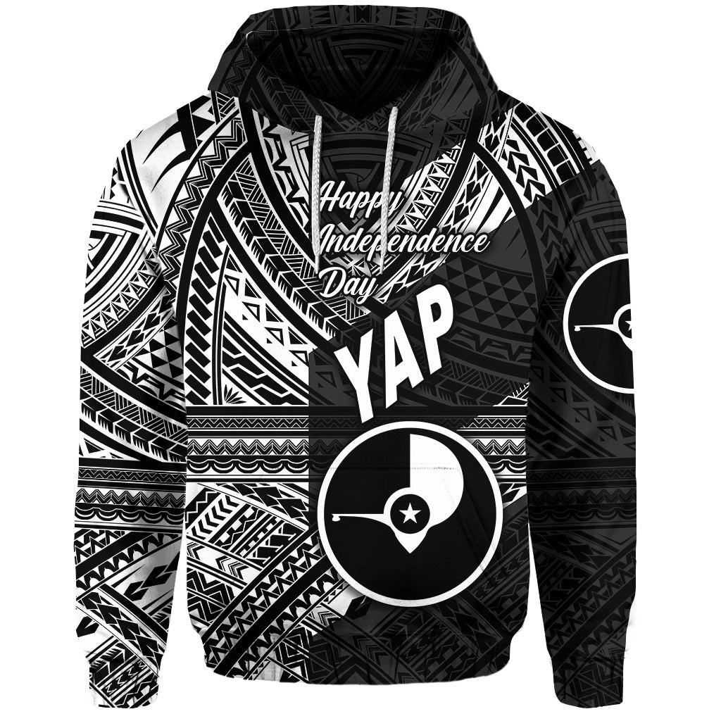 Custom FSM Yap Hoodie Happy Independence Day Original Vibes Black LT8 - Wonder Print Shop