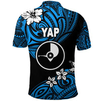FSM Yap Polo Shirt Unique Vibes Blue LT8 - Wonder Print Shop