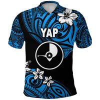 FSM Yap Polo Shirt Unique Vibes Blue LT8 - Wonder Print Shop
