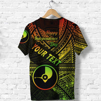 Custom FSM Yap T Shirt Happy Independence Day Original Vibes Reggae LT8 - Wonder Print Shop