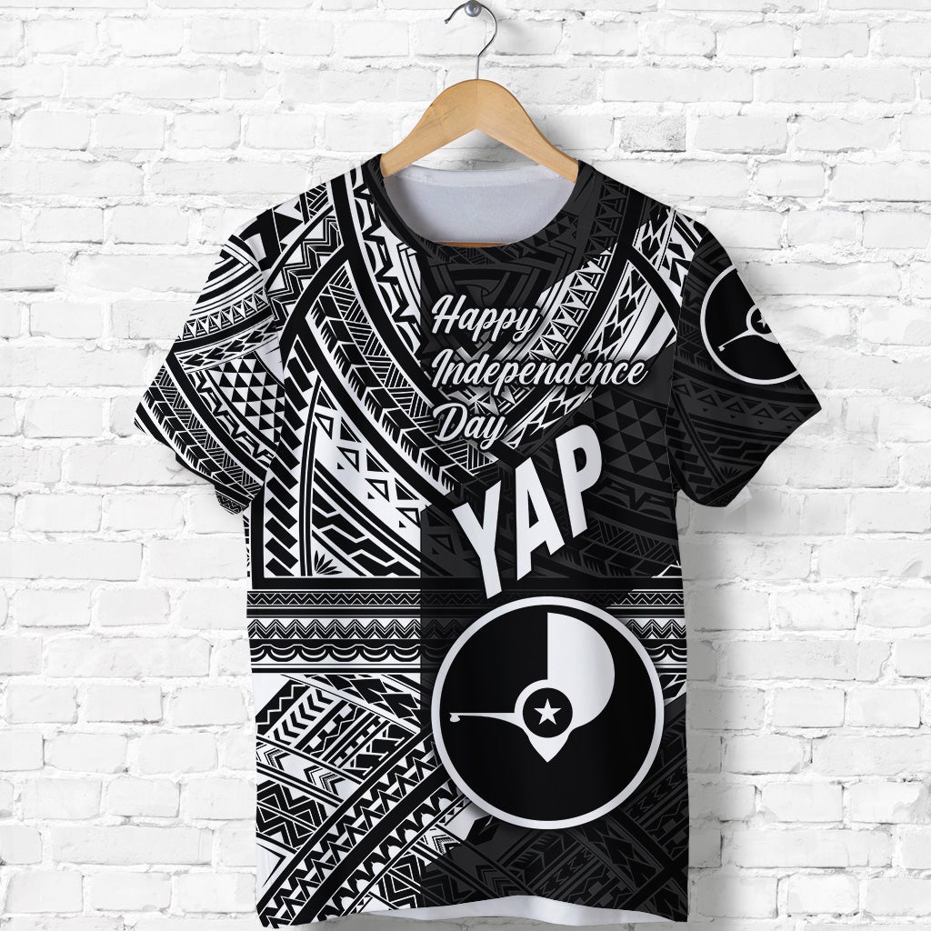 Custom FSM Yap T Shirt Happy Independence Day Original Vibes Black LT8 - Wonder Print Shop