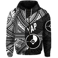 Custom FSM Yap Zip Hoodie Original Style Black LT8 - Wonder Print Shop