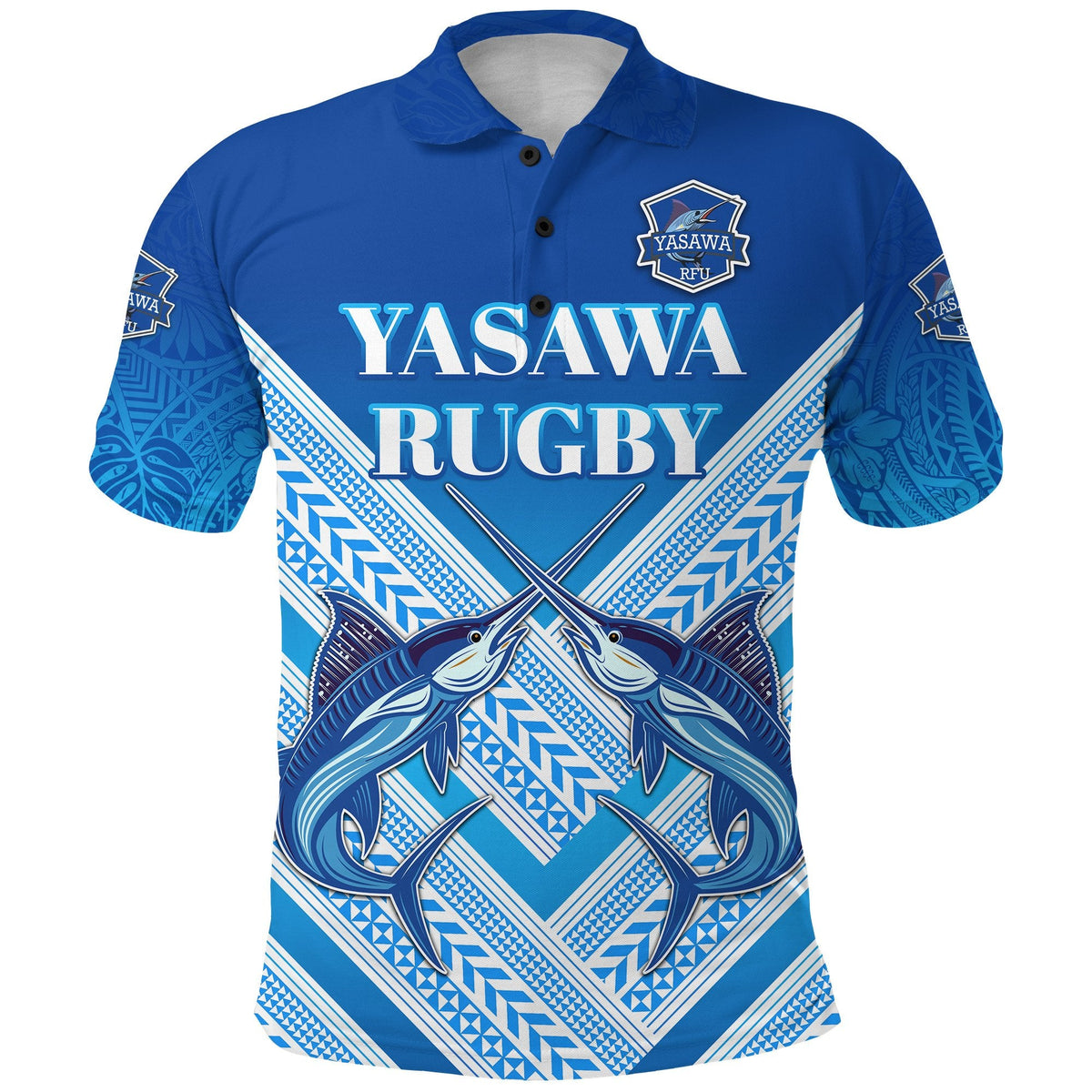 Fiji Yasawa Rugby Union Polo Shirt Creative Style LT8 - Wonder Print Shop