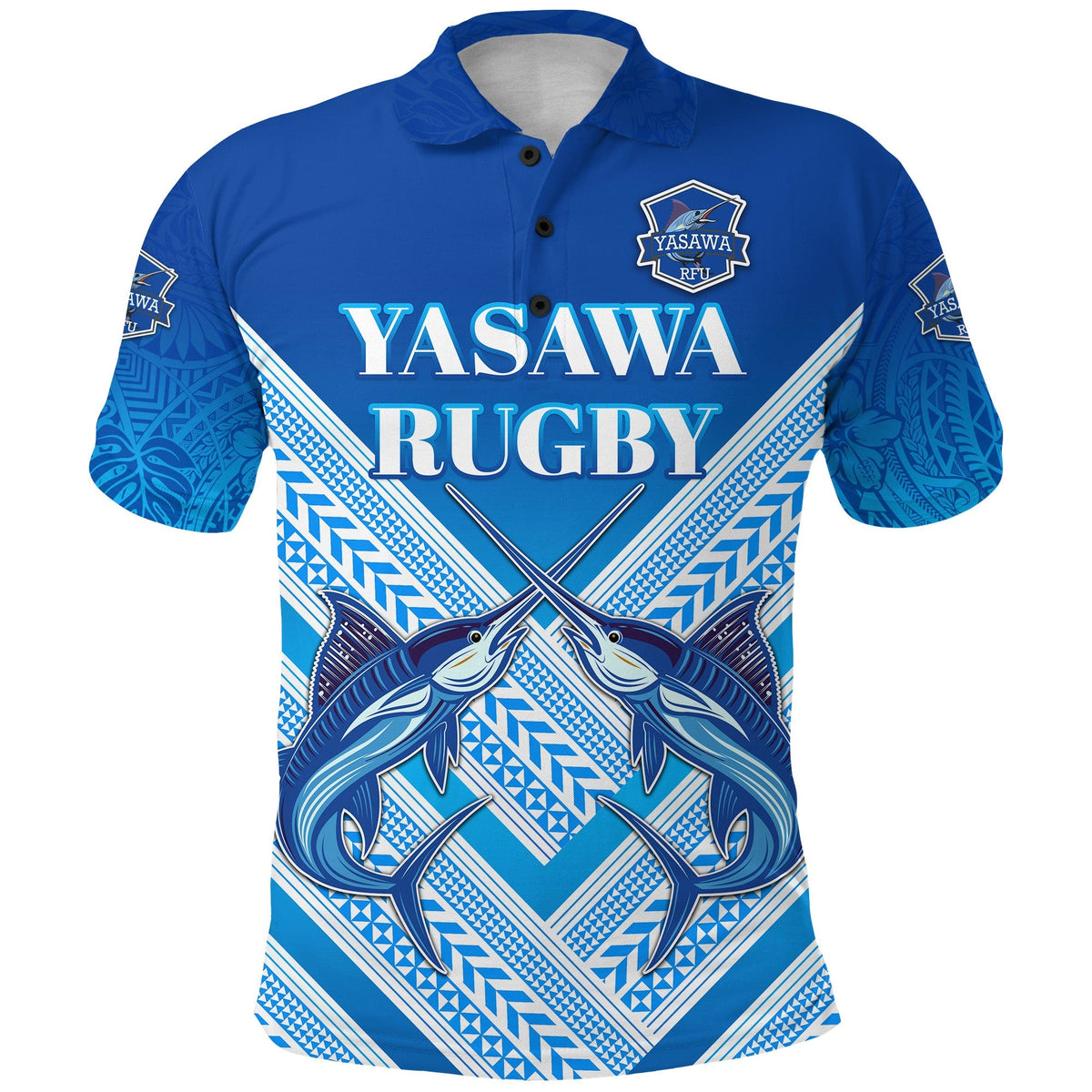 Fiji Yasawa Rugby Union Polo Shirt Creative Style LT8 - Wonder Print Shop
