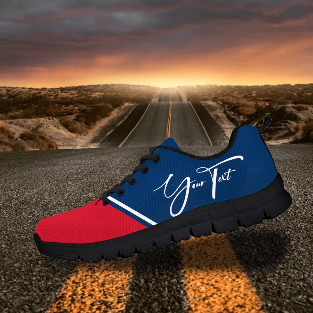 (Custom) Dominican Republic Sneakers Flag Personal Signature - Wonder Print Shop