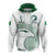 Custom Saudi Arabia Soccer Football 2022 Hoodie White Jersey LT6