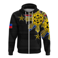 Custom Filipino Hoodie Tribal Black Style LT6 - Wonder Print Shop