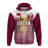 Custom Qatar Football 2022 Hoodie Sport Style LT6 - Wonder Print Shop