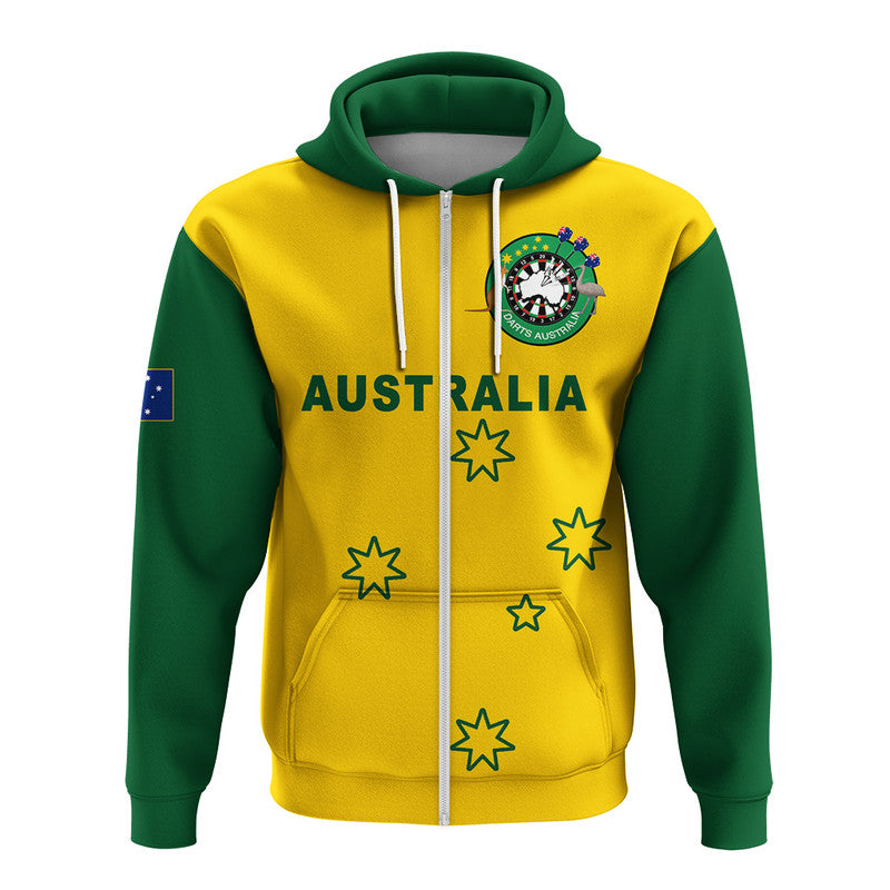 (Custom Personalised) Australia Darts Hoodie Simple Style LT6 - Wonder Print Shop