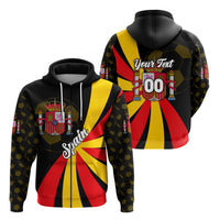 Custom Spain Football 2021 Zip Hoodie Sport Style LT16 - Wonder Print Shop