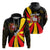 Custom Spain Football 2021 Zip Hoodie Sport Style LT16 - Wonder Print Shop