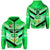 Custom Papua New Guinea Kimbe Cutters Zip Hoodie Rugby Green, Custom Text And Number LT8 - Wonder Print Shop