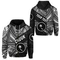Custom FSM Chuuk Zip Hoodie Happy Independence Day Original Vibes Black LT8 - Wonder Print Shop