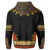 African Hoodie Colorful Dashiki Zip Hoodie - Wonder Print Shop