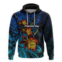 Custom Polynesian Day Zip Hoodie Turtle Style LT16 - Wonder Print Shop