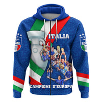 Italia Campione DEuropa Its coming to Rome Zip Hoodie Special Version LT16 - Wonder Print Shop